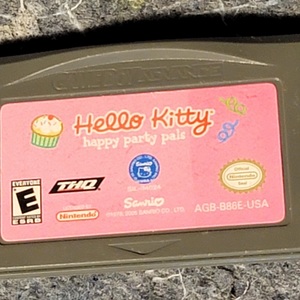 Hello Kitty Gameboy Advanced Game 