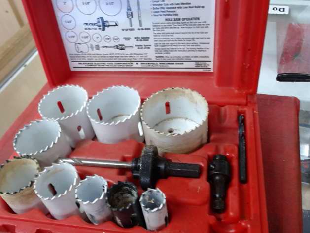 Milwaukee 49-22-4068 13-Piece 4/6-Tooth Contractors' Hole Saw Kit