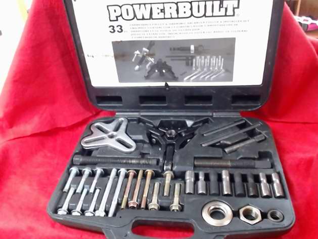 Powerbuilt, Harmonic Balancer Puller / Pulley Installer Kit, Model# 648616