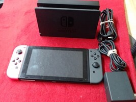 Nintendo Switch Console with Neon Red/Grey Joy-Con Controller