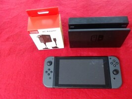 Nintendo Switch Console With Grey/Grey Joy-Con Controllers 