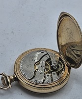 Dueber Hampden, 8kt, 34.10 Grams; 1906 Pocket Watch Hand Engraved
