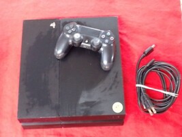 Sony Cuh-1115 PlayStation 4 500GB (Black) W/ 1 Wireless Controller & Power Cord 