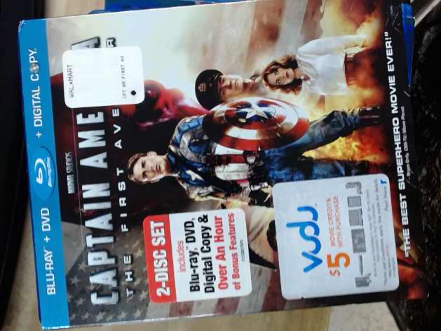 Captain America The First Avenger on Blu-Ray