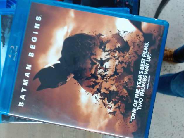 Batman Begins on Blu-Ray