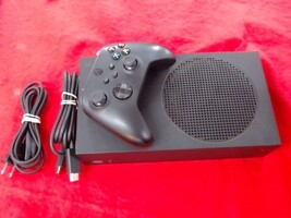 Microsoft Xbox Series S (Black) With Wireless Controller & Power Cord (Reset)