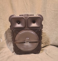 Fisher BT-G12 Portable (rolling) Bluetooth Speaker (Rechargeable) W/ Karaoke Opt