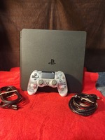 Sony PS4 Playstation 4 Slim System Cuh-2215b W/ 1-Wireless Controller