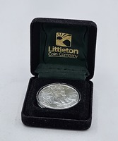 2010 American Eagle 1ozt Silver Coin From Littleton Mint (In Holder)