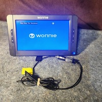 WONNIE 10.5" Portable DVD Player for Car, Headrest Kids CD Players with Two Head