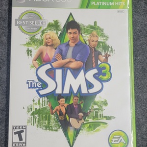 Xbox 360 The Sims 3 Platinum Hits Game