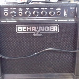 Behringer ULTRABASS BT108 Ultra-Compact 15 Watt Bass Amplifier w/ VTC-Technology